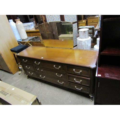 907 - MIRROR BACK DRESSING CHEST