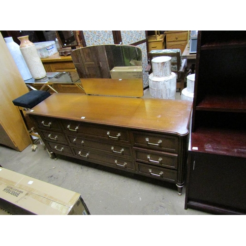 907 - MIRROR BACK DRESSING CHEST