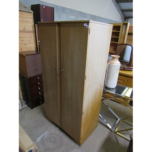 910 - OAK WARDROBE