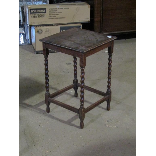 924 - 1930'S BARLEY TWIST OCCASIONAL TABLE