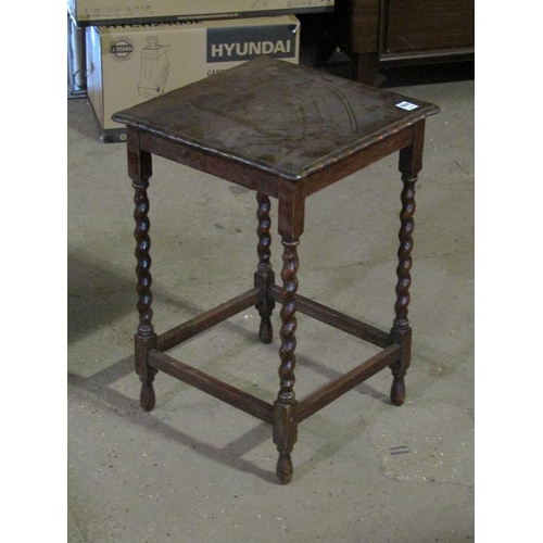 924 - 1930'S BARLEY TWIST OCCASIONAL TABLE