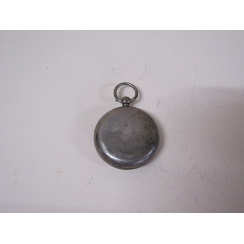 1528 - VICTORIAN SILVER POCKET WATCH; TWO OTHERS