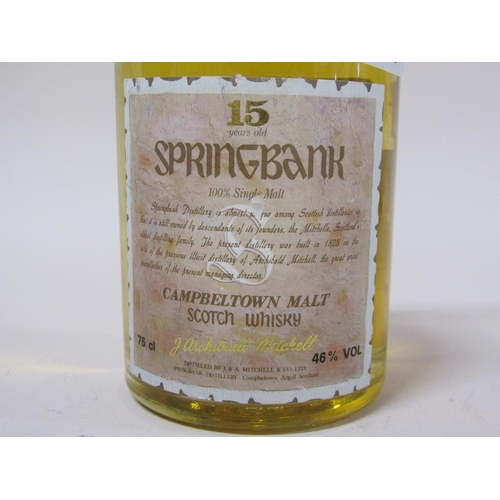 1541 - BOTTLE OF CAMPBELL TOWN MALT SCOTCH WHISKEY, 15 YEAR OLD