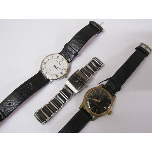 1624 - BOX OF THREE WRISTWATCHES TO INCL FERO