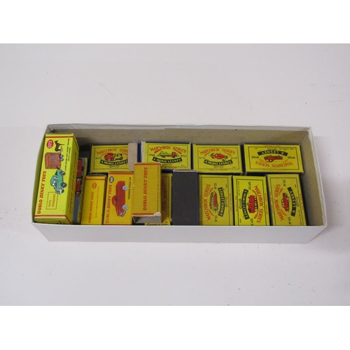 1627 - BOX OF MATCHBOX DUBLO DINKY AND OTHER VEHICLES