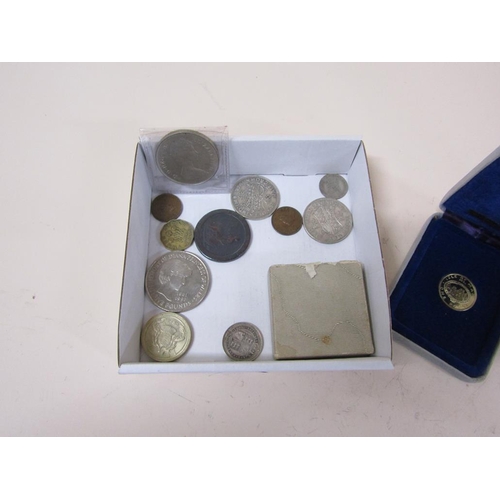 1628 - BOX OF MIXED COINAGE