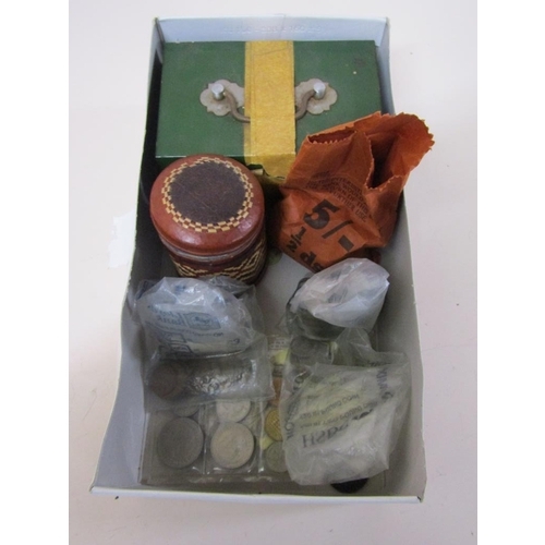 1646 - BOX OF MIXED COINAGE