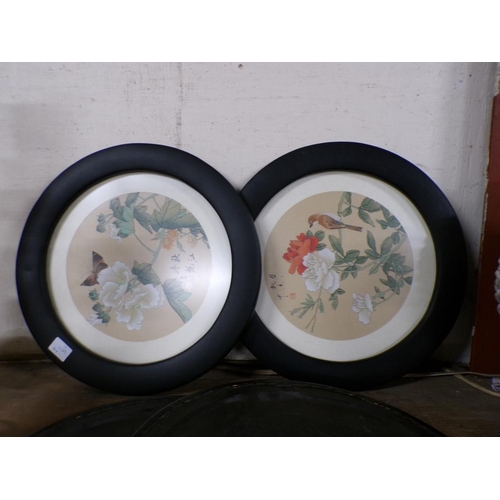 11 - SERIES OF FRAMED ORIENTAL PRINTS