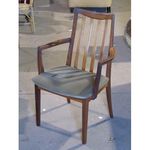 580 - SIX G PLAN TEAK DINING CHAIRS