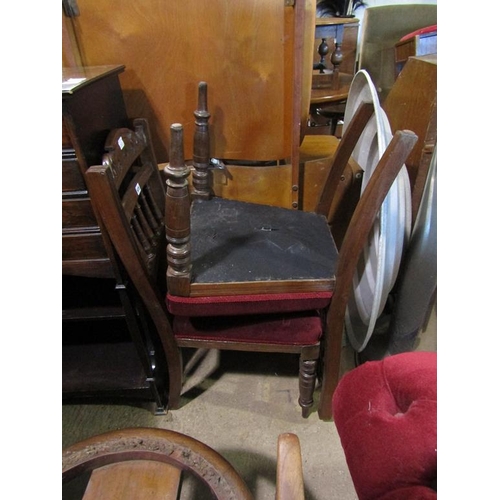 635 - TWO VICTORIAN CHAIRS