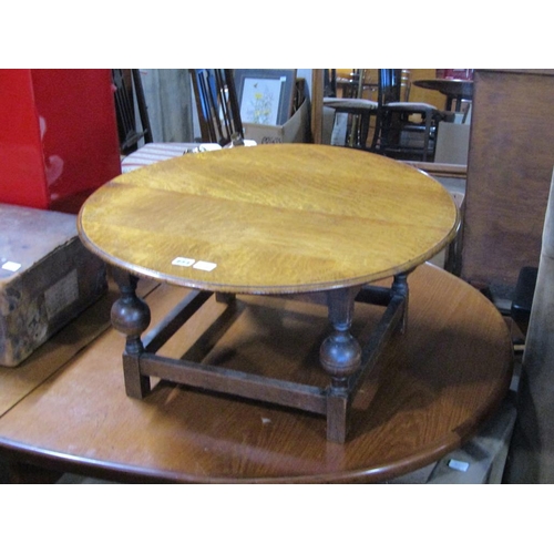 654 - OAK OCCASIONAL TABLE