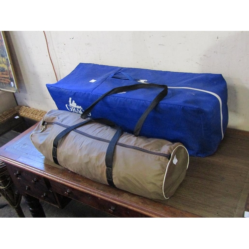 707 - CAMPING EQUIPMENT - BLUE BAG CAMPING COT