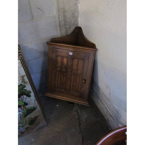 717 - OLD CHARM OAK CORNER CUPBOARD