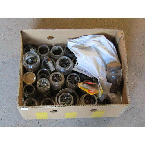 738 - BOX OF MIXED SCREWS