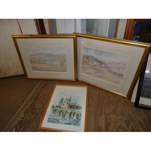 181 - QTY OF FRAMED PICTURES AND PRINTS