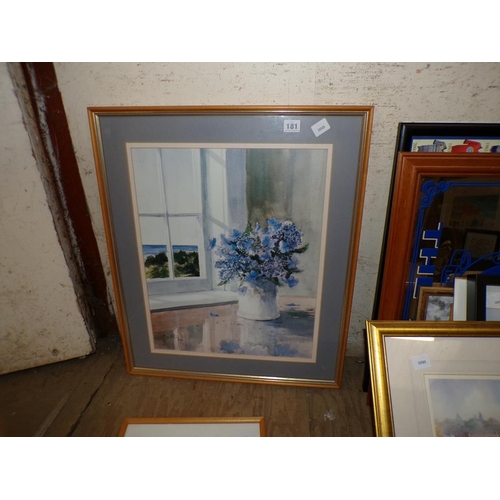 181 - QTY OF FRAMED PICTURES AND PRINTS