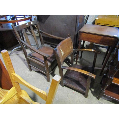 823 - TWO ARMCHAIRS