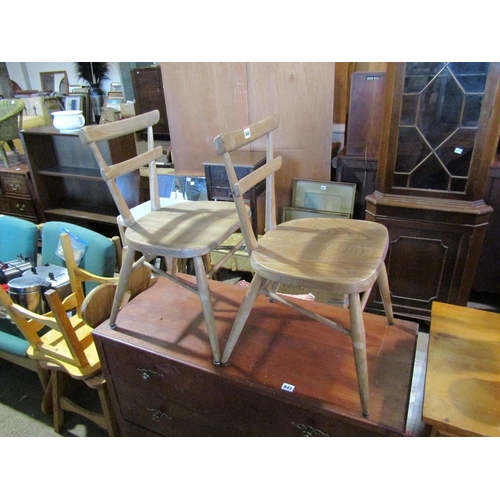 844 - TWO ERCOL CHILDS CHAIRS