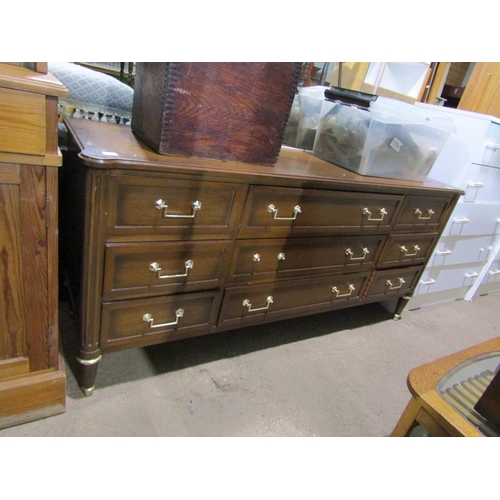 874 - MAHOGANY DRESSING TABLE