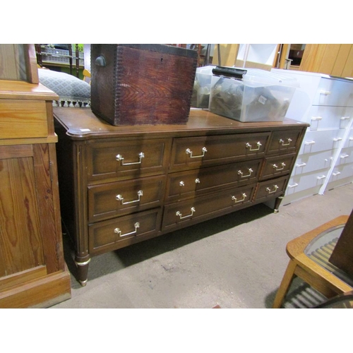 874 - MAHOGANY DRESSING TABLE