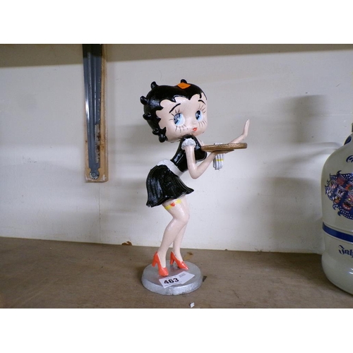 463 - CAST METAL REPLICA BETTY BOOP FIGURE