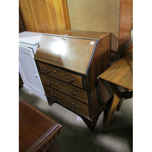 910 - EDWARDIAN INLAID BUREAU