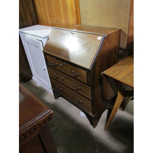 910 - EDWARDIAN INLAID BUREAU