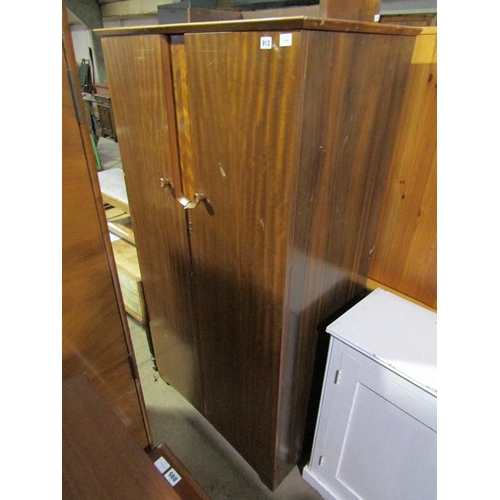 912 - MID 20C MARQUETRY INLAID WARDROBE