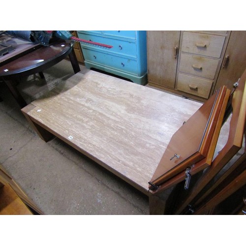 759 - MARBLE COFFEE TABLE