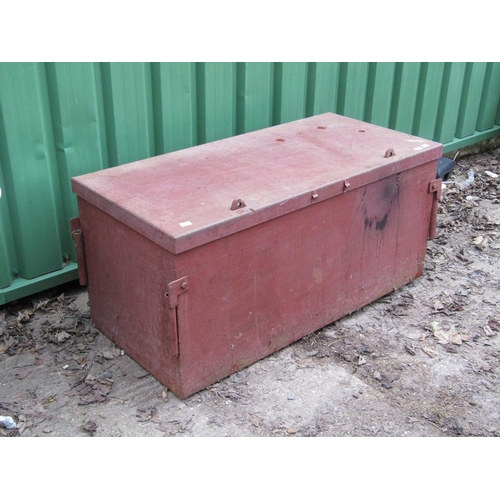 962 - METAL STORAGE BOX