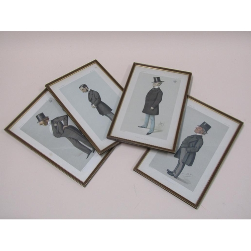 1281 - COLLECTION OF FOUR VANITY FAIR SPY PRINTS