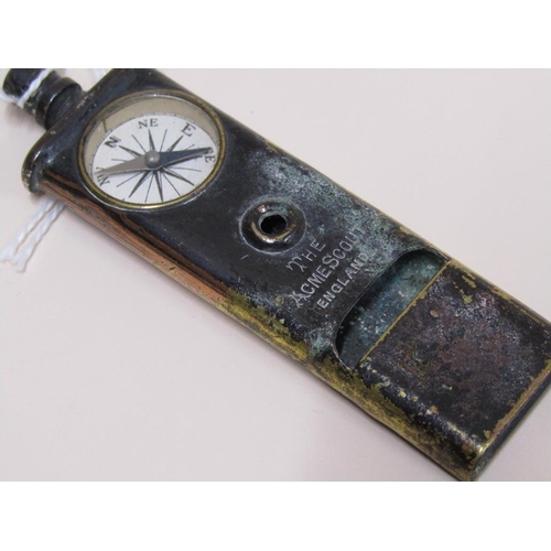 1496 - ACME SCOUT COMPASS WHISTLE