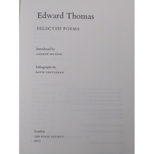 1541 - BOOK - EDWARD THOMAS 3 MARCH 1878 LAMBETH 9 APRIL 1917 ARRAS