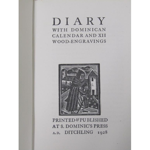 1542 - TWO BOOKS - DOMINICAN CALENDAR,  AND NURSERY RHYMES AND FABLES, WALTER J MORGAN