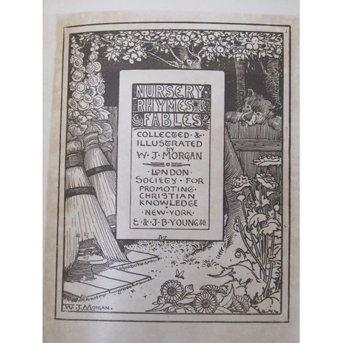 1542 - TWO BOOKS - DOMINICAN CALENDAR,  AND NURSERY RHYMES AND FABLES, WALTER J MORGAN