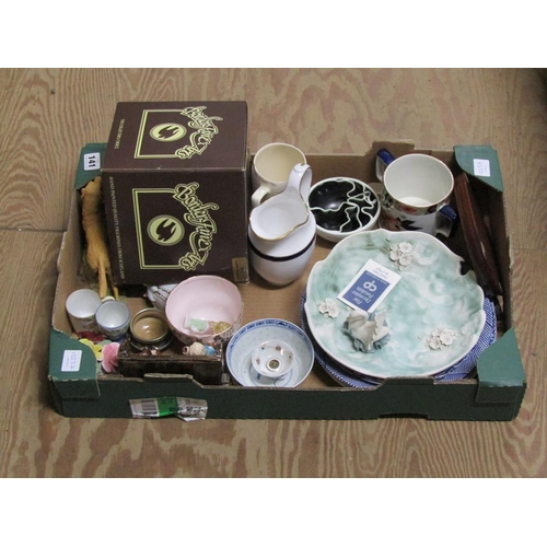 141 - BOX OF PORCELAIN AND CHINA