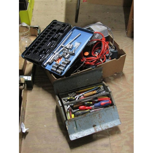 216 - BOX OF TOOLS