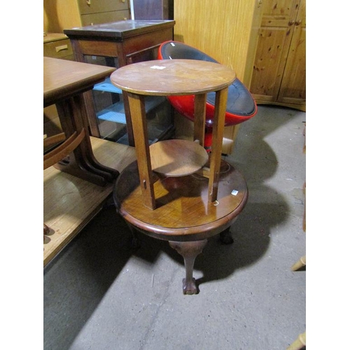 624 - TWO OCCASIONAL TABLES