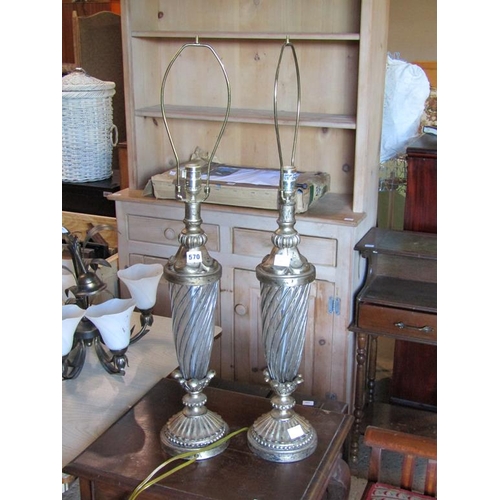 570 - TWO TABLE LAMPS