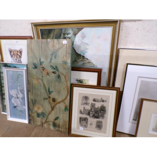 169 - FRAMED PRINTS, ENGRAVINGS, OILS