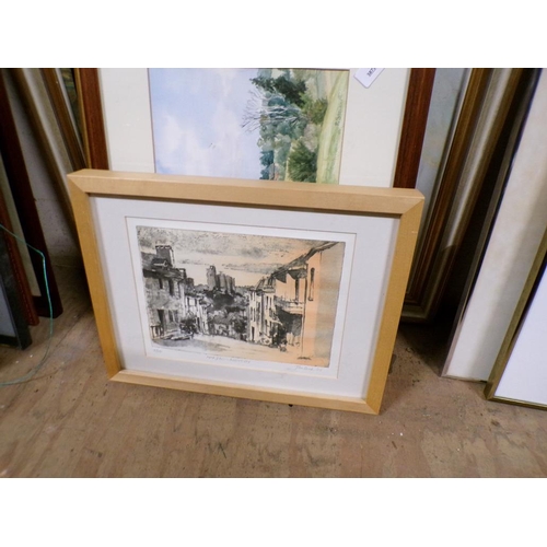 169 - FRAMED PRINTS, ENGRAVINGS, OILS