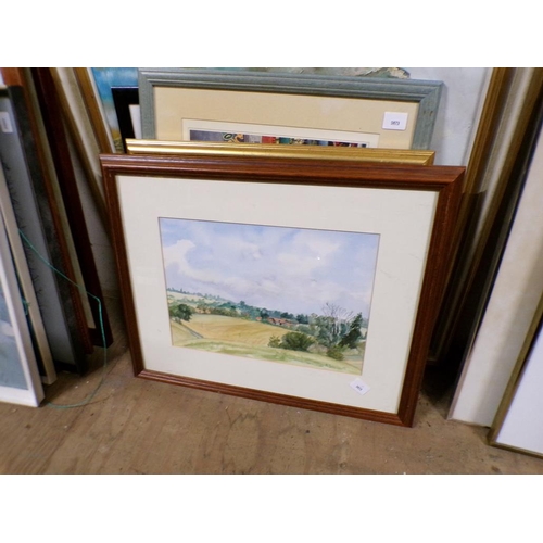 169 - FRAMED PRINTS, ENGRAVINGS, OILS