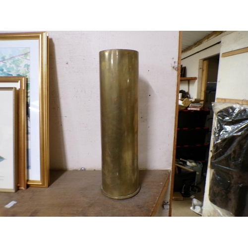 65 - LARGE BRASS SHELL CASE