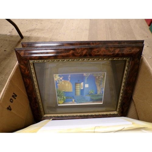 210 - BOX OF ENGRAVINGS AND PRINTS