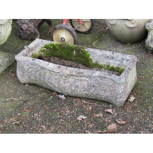 1065 - CONCRETE GARDEN TROUGH