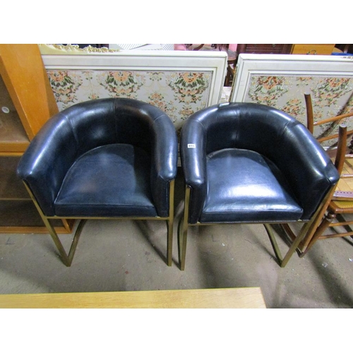 655 - PAIR OF TUB CHAIRS