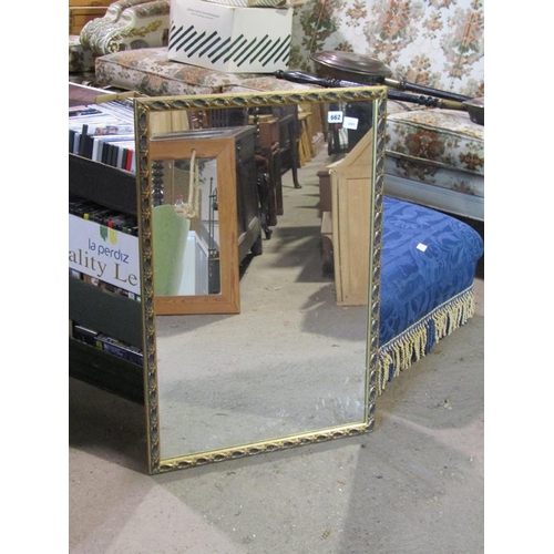 662 - GILT FRAMED MIRROR