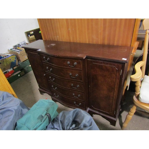 663 - REPRODUCTION MAHOGANY SIDEBOARD