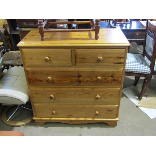 869 - MODERN PINE CHEST