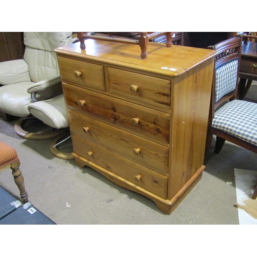 869 - MODERN PINE CHEST